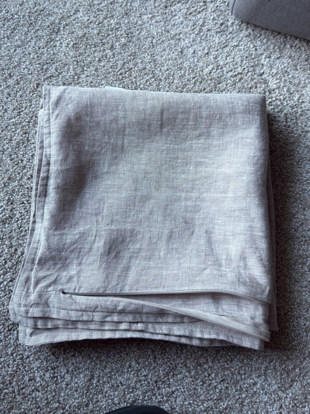 West Elm European Flax Linen Pillow Covers set of 2